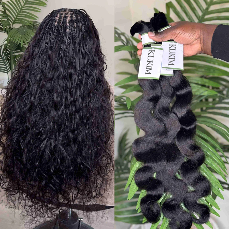 Body Wave Bulk Human Hair Bundles