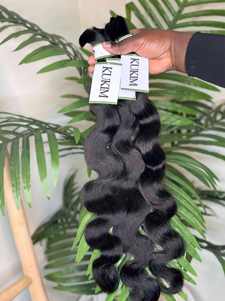 Body Wave Bulk Human Hair Bundles