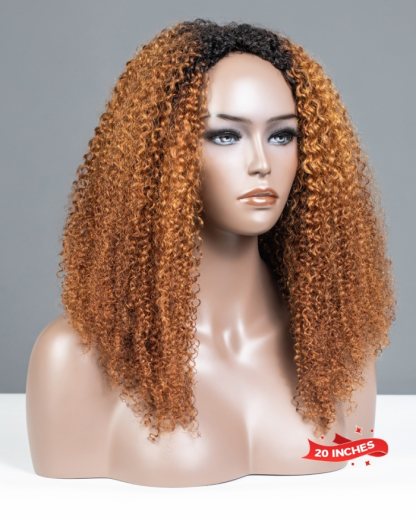 Bronze Ballade 3 In 1 Half Wig