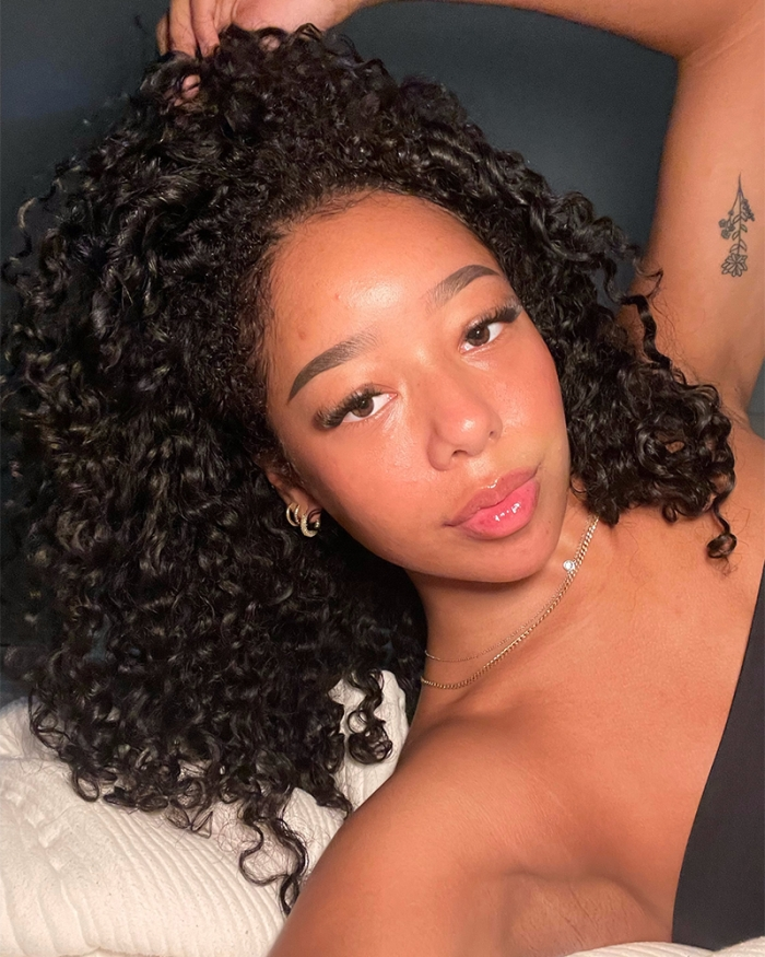 Burmese Curly 3 In 1 Half Wig