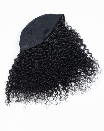 Burmese Curly 3 In 1 Half Wig