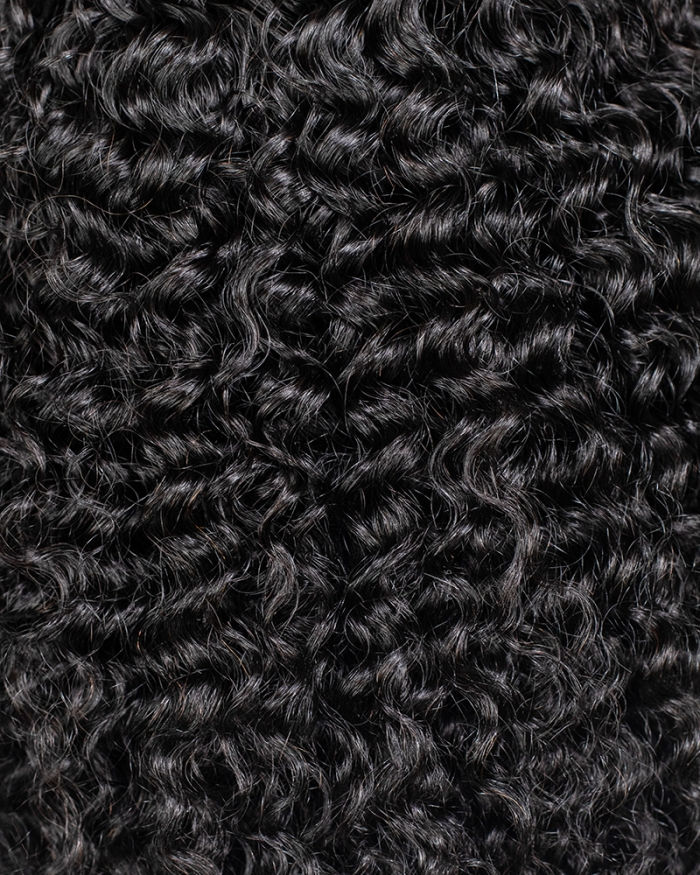 Burmese Curly 3 In 1 Half Wig