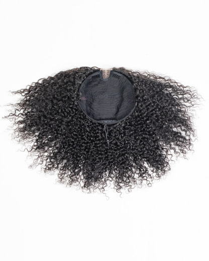 Burmese Curly All In One Half Wig