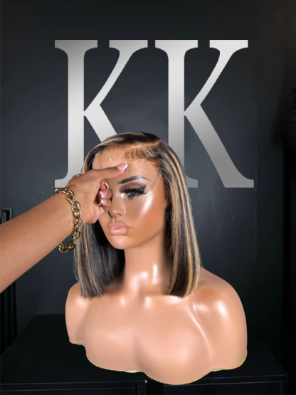 Chloe Highlights Straight Luxury Custom Wigs