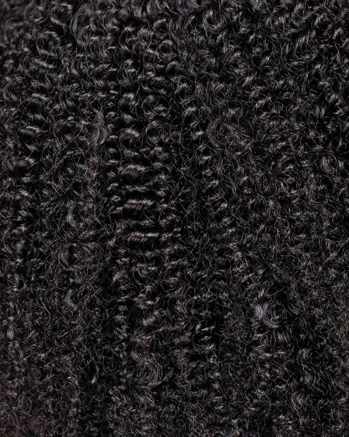 Coily & Curly Breathable Cap Half Wig