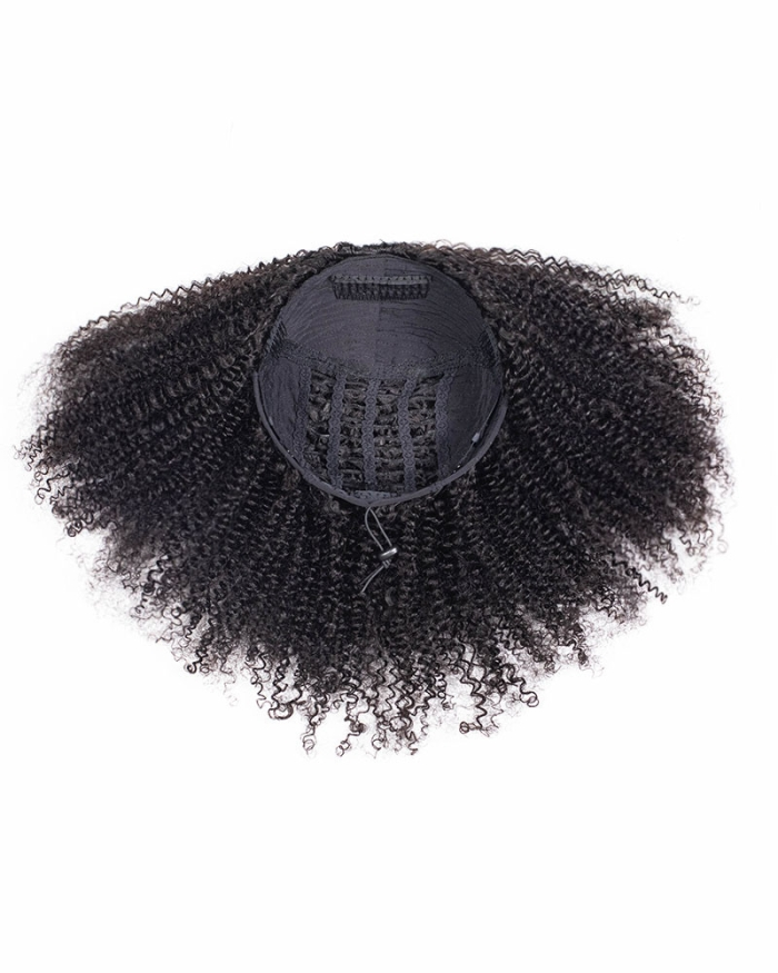 Coily & Curly Breathable Cap Half Wig