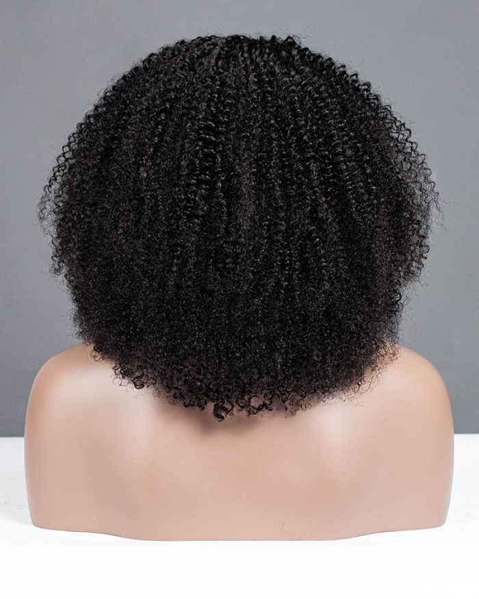 Coily & Curly Breathable Cap Half Wig