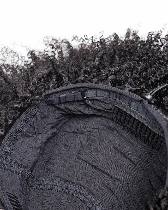 Coily Texture All In One Half Wig