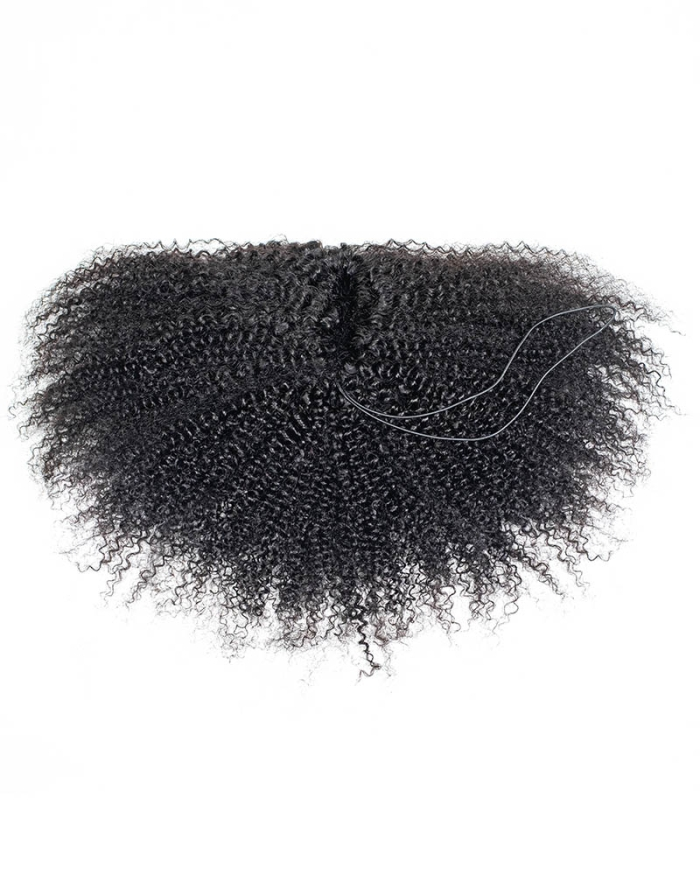 Curly Texture All In One Half Wig