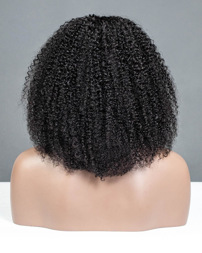 Curly Texture All In One Half Wig