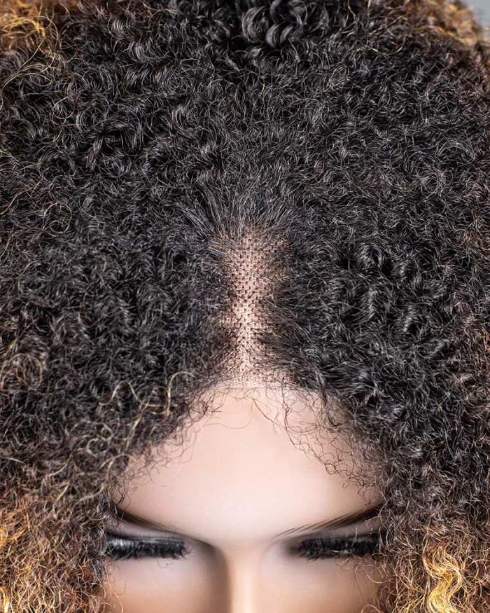 Easy Breezy All In One Half Wig