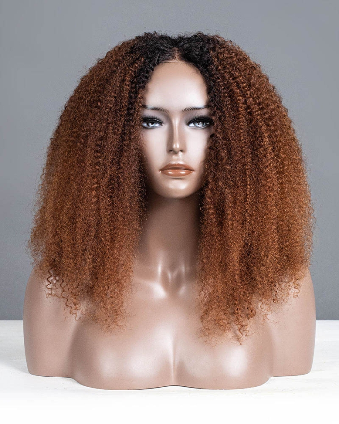 Glimmering Nightfall All In One Half Wig