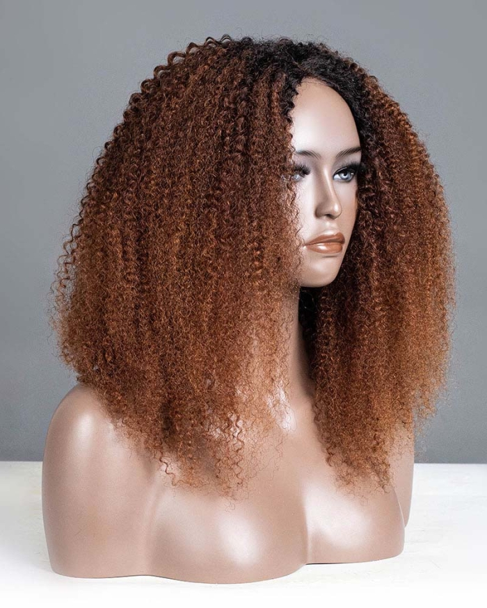 Glimmering Nightfall All In One Half Wig