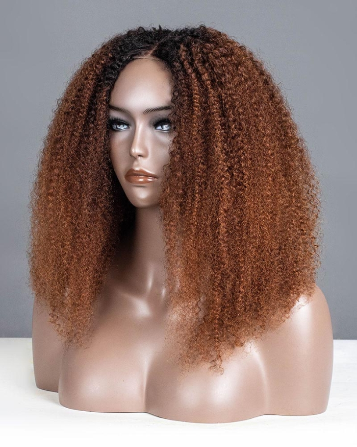 Glimmering Nightfall All In One Half Wig