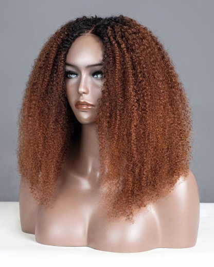 Glimmering Nightfall All In One Half Wig