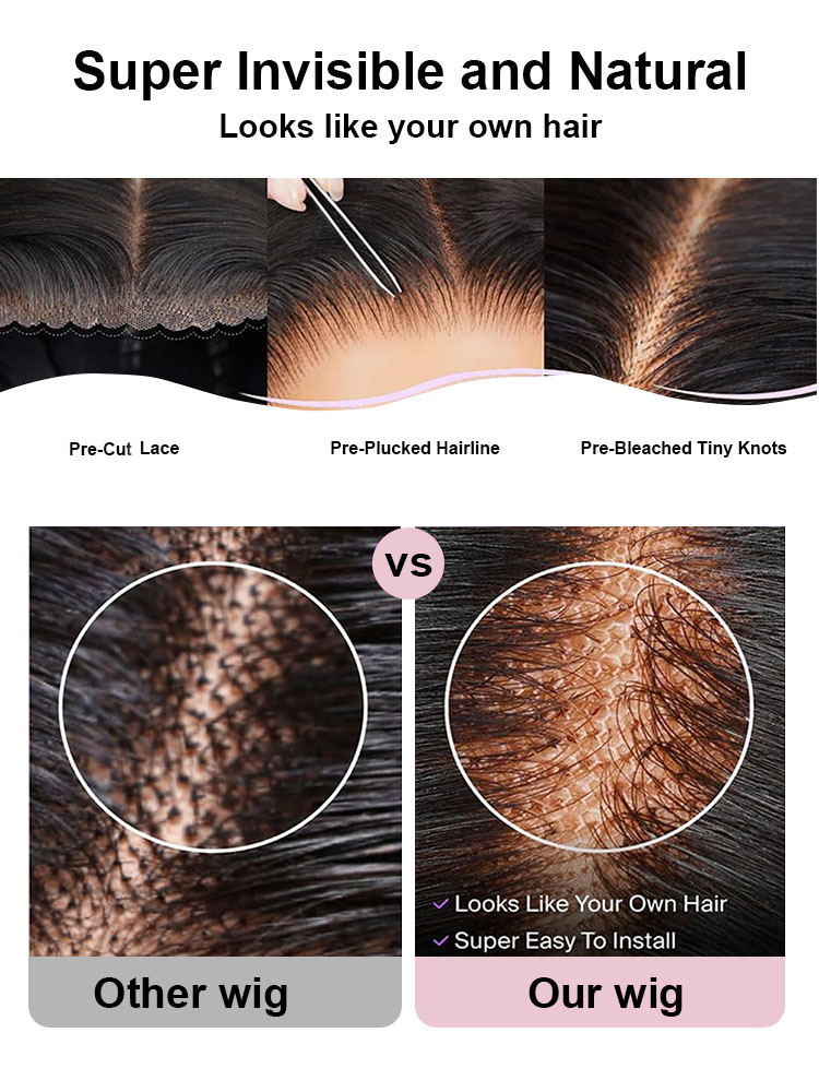 Isabella 250% Density Bleached Knots Glueless Burmese Curly Wig 13x6 Lace Front Human Hair Wigs With Drawstring Pre Plucked