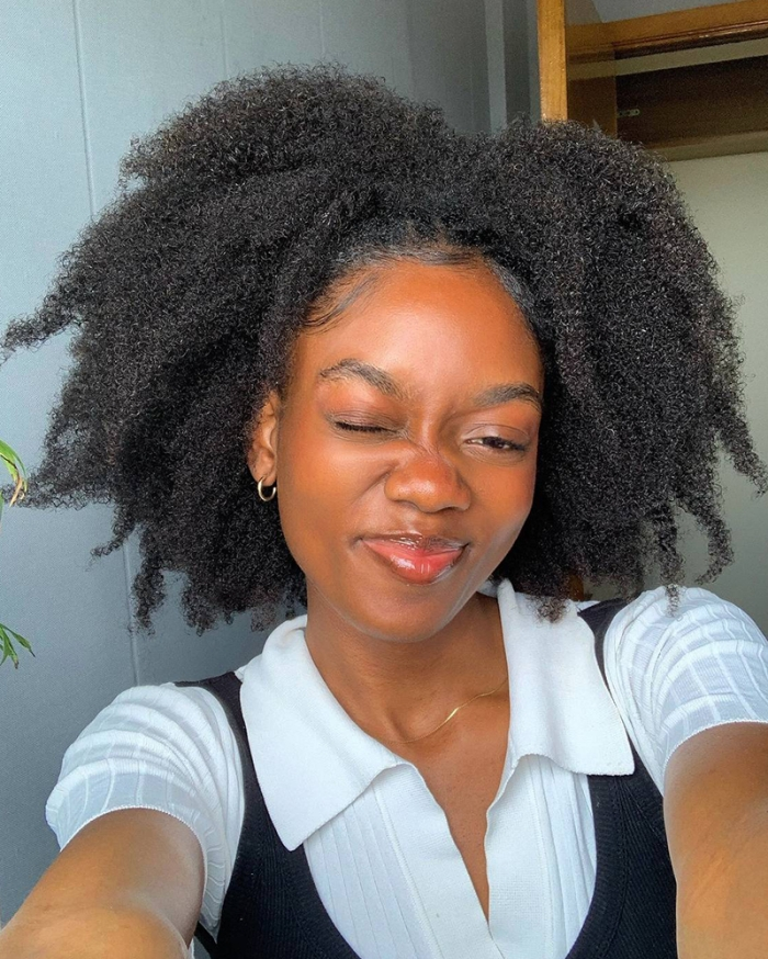 Kinky 3 In 1 Half Wig