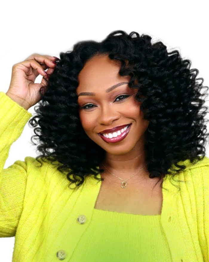 Kinky Blow-out All In One Half Wig