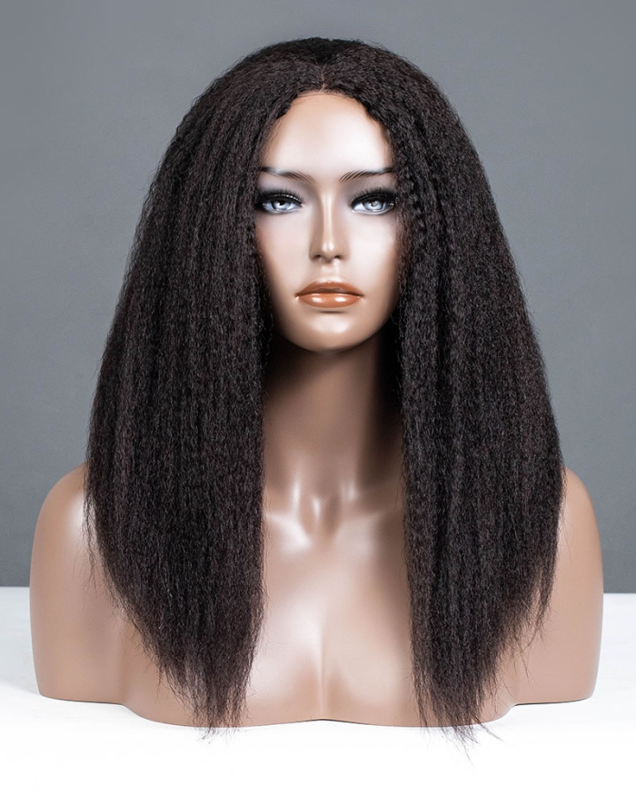 Kinky Blow-out All In One Half Wig