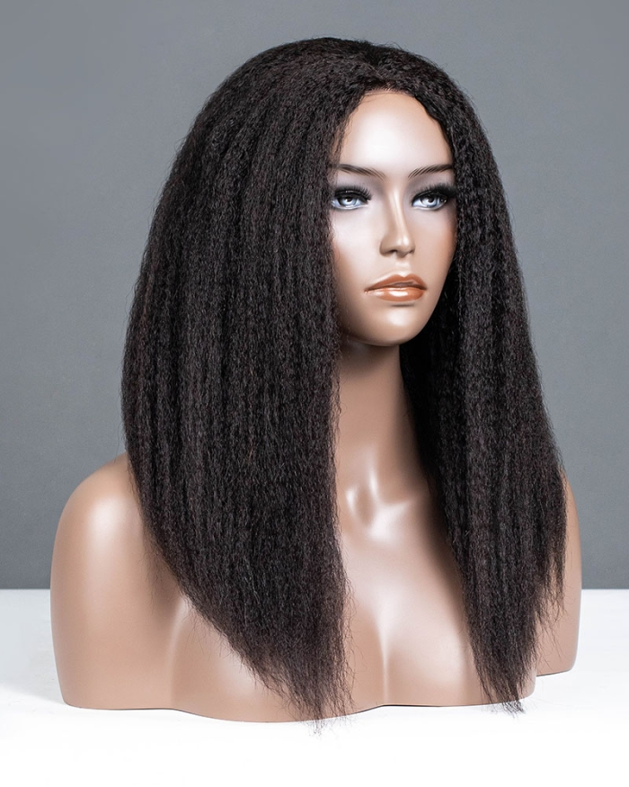 Kinky Blow-out All In One Half Wig