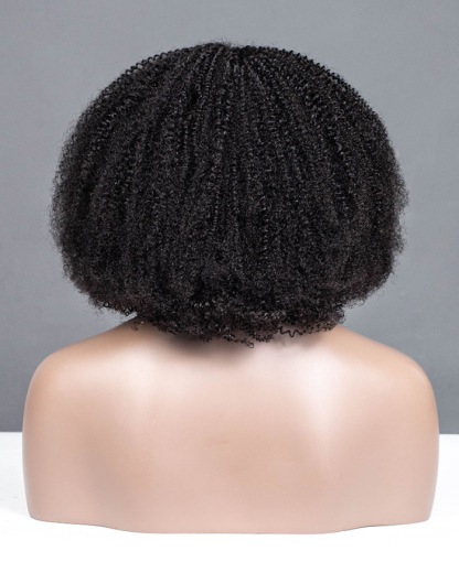 Kinky & Coily Breathable Cap Half Wig