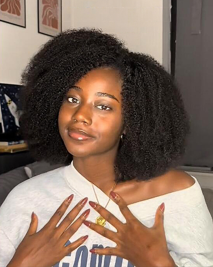 Kinky & Coily Multi-textured 3 In 1 Half Wig