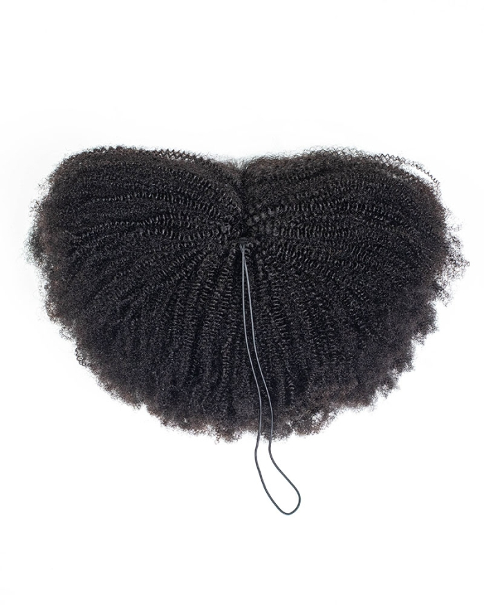 Kinky Texture All In One Half Wig