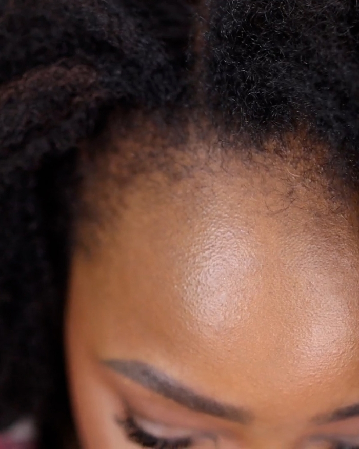 Kinky Texture All In One Half Wig