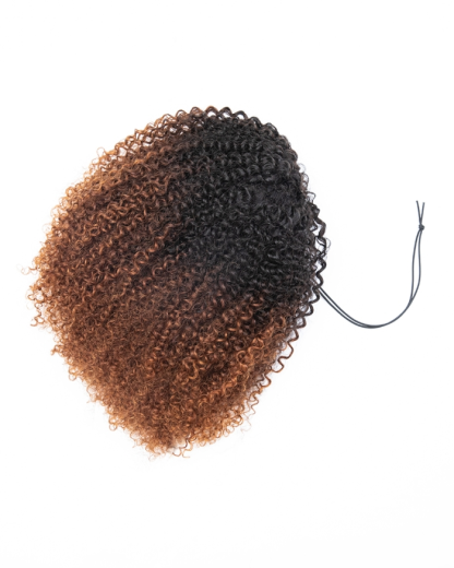 Ombre Breathable Cap 3 In 1 Half Wig