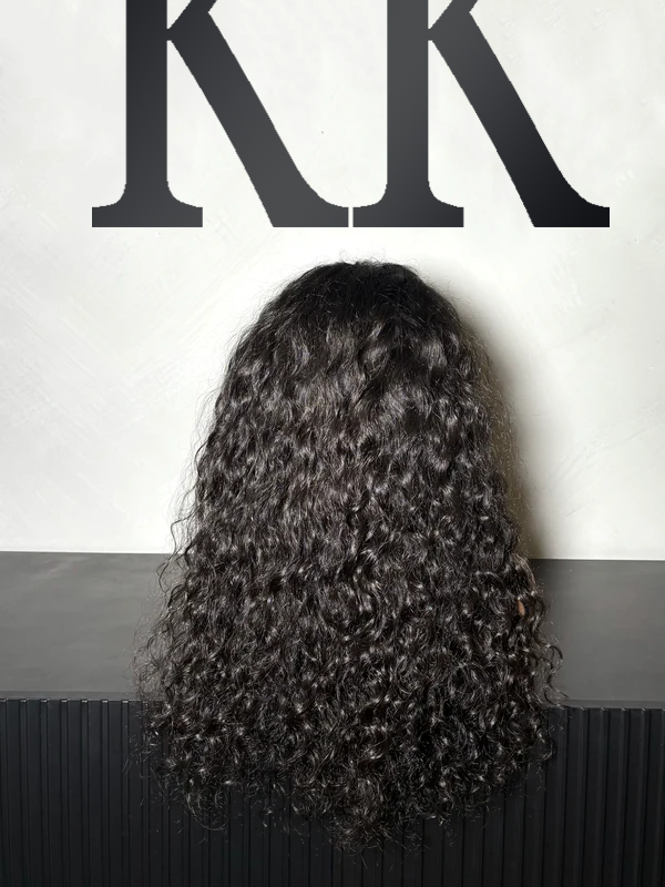 Raw Indian Flip-Over Half Wig Luxury Custom Wigs