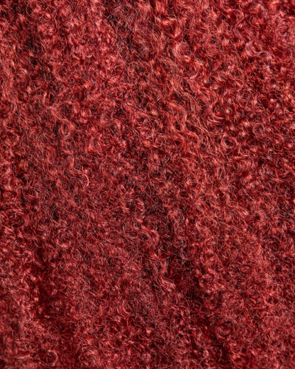 Red Hot Breathable Cap 3 In 1 Half Wig