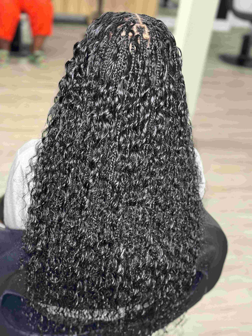 Wet & Wavy Bulk Human Hair Bundles