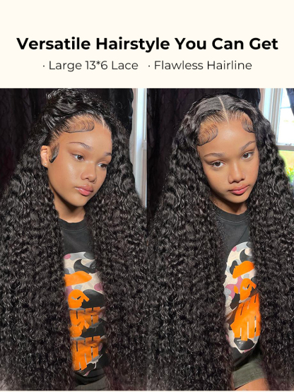 Zendaya Bleached Knots Glueless Curly Wig 13x6 Lace Front Human Hair Wigs With Drawstring Pre Plucked