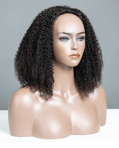 Curly 3 In 1 Half Wig
