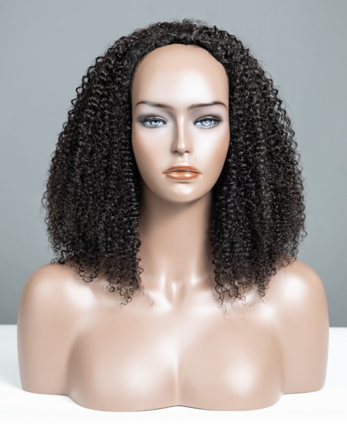 Curly 3 In 1 Half Wig