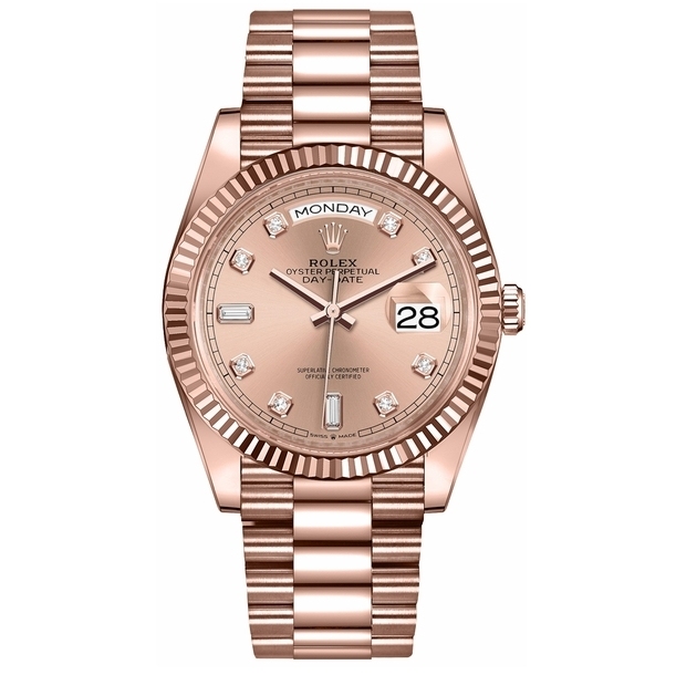 Day-Date 36 18k Everose Gold Women's Watch 128235-0009