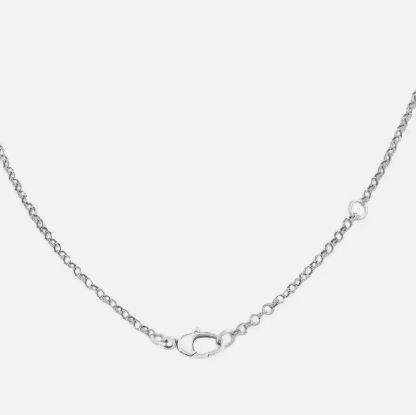 Sterling Silver Marmont Key Necklace 19.5"