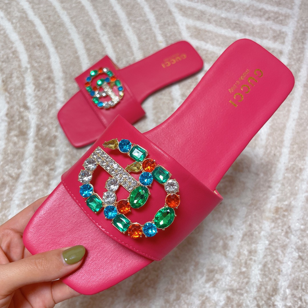 WOMEN'S Stone Slippers DOUBLE G