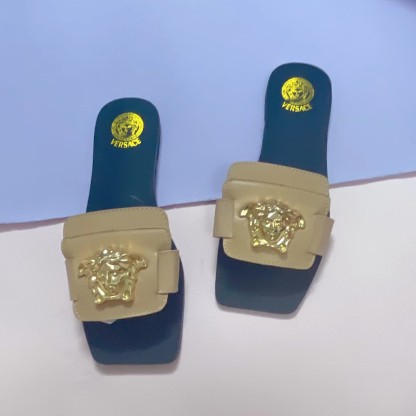 Leather Flat Sandals