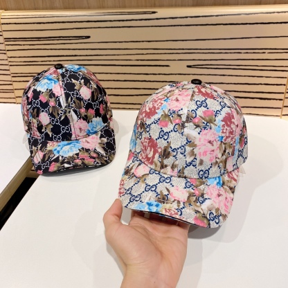 SUPREME FLORA PRINT BASEBALL HAT
