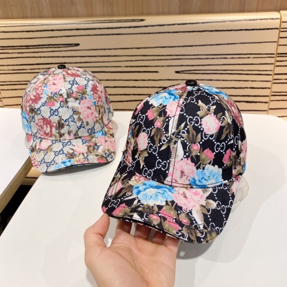 SUPREME FLORA PRINT BASEBALL HAT