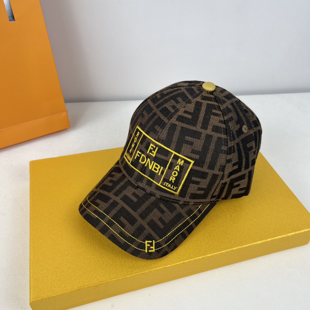 JUNIOR FF LOGO BASEBALL HAT MULTICOLOR