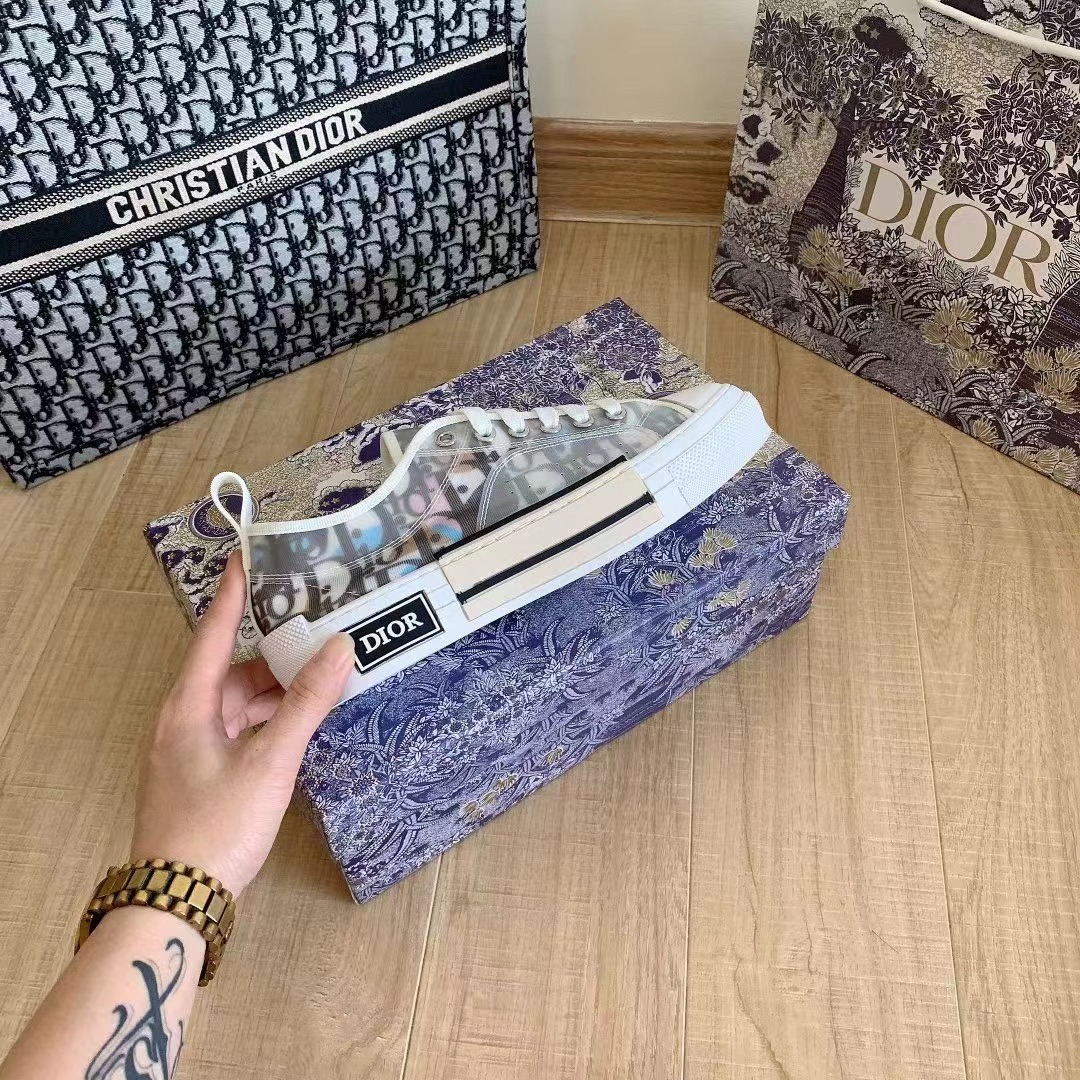 B23 Low-Top Sneaker Alex Foxton Oblique Canvas