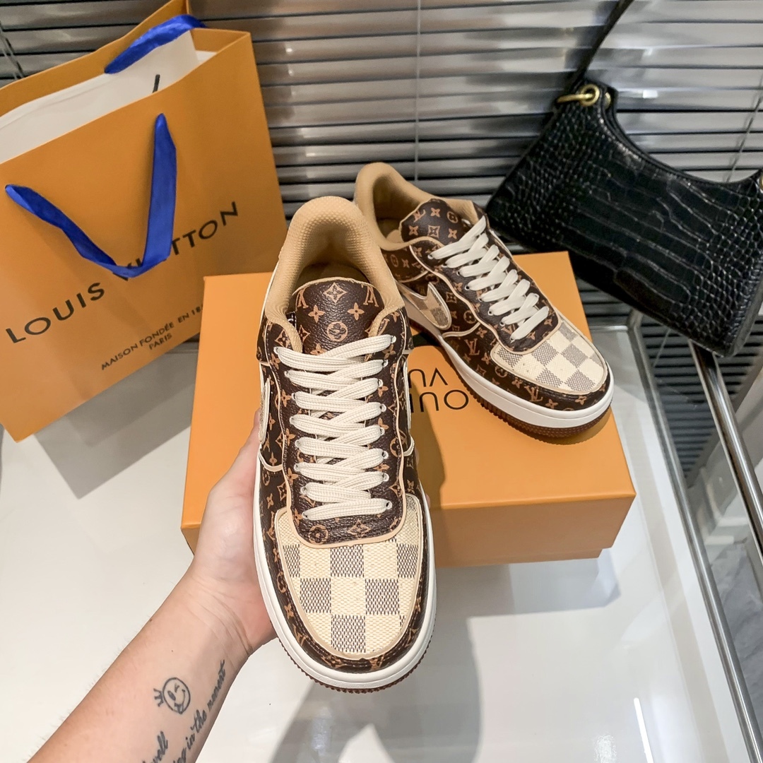 Air Force 1 Low "Virgil Abloh - Coffee" sneakers