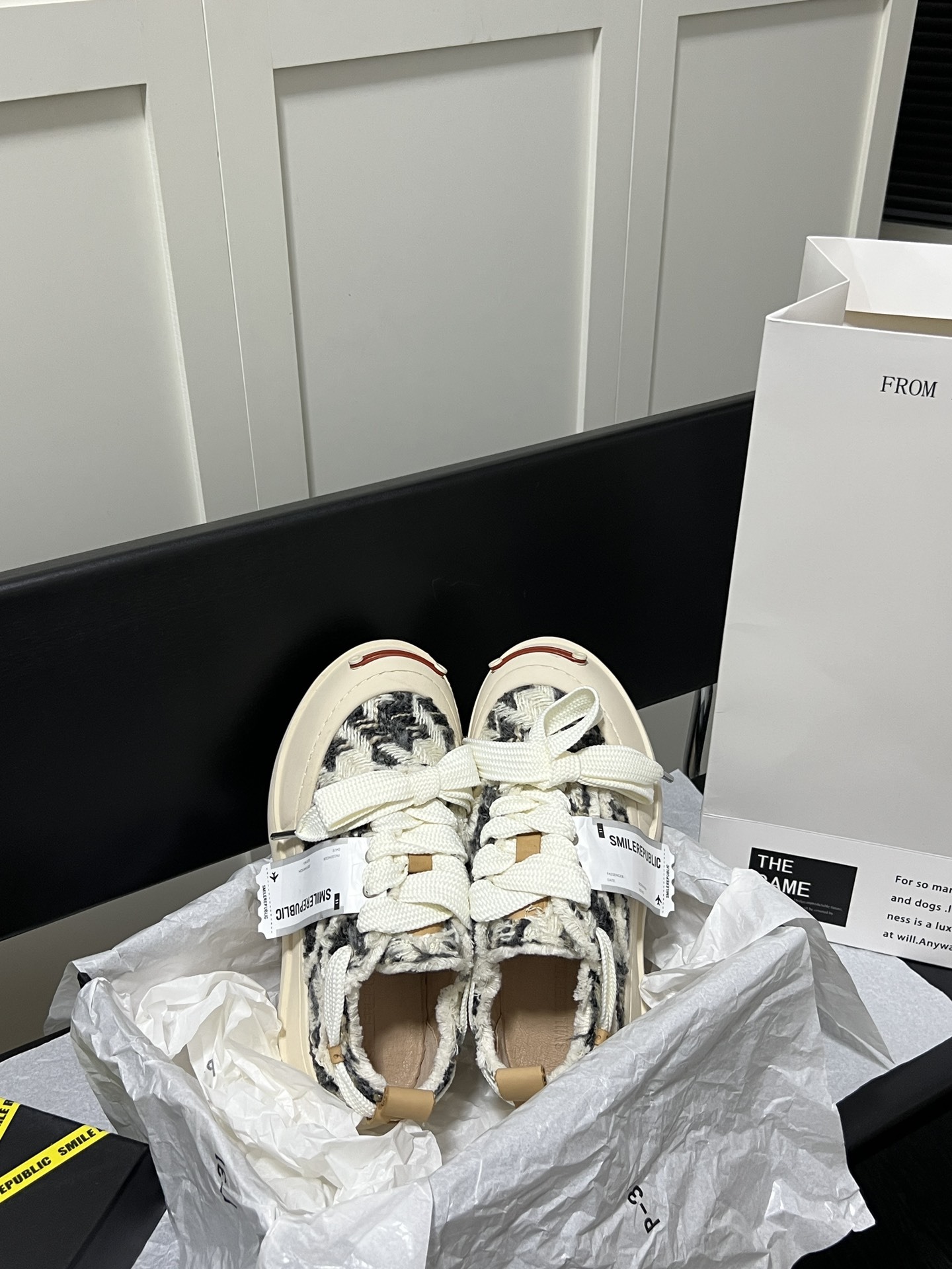 Black White Chevron Best Black Casual Shoes