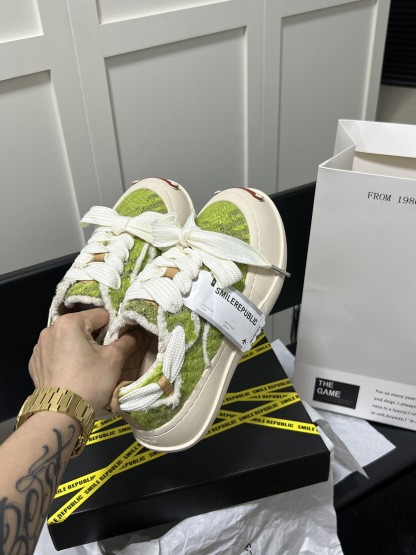 Olive Green Low Top Sneaker