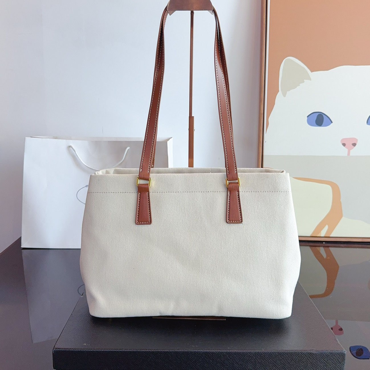 Ensemble Small Canvas Tote