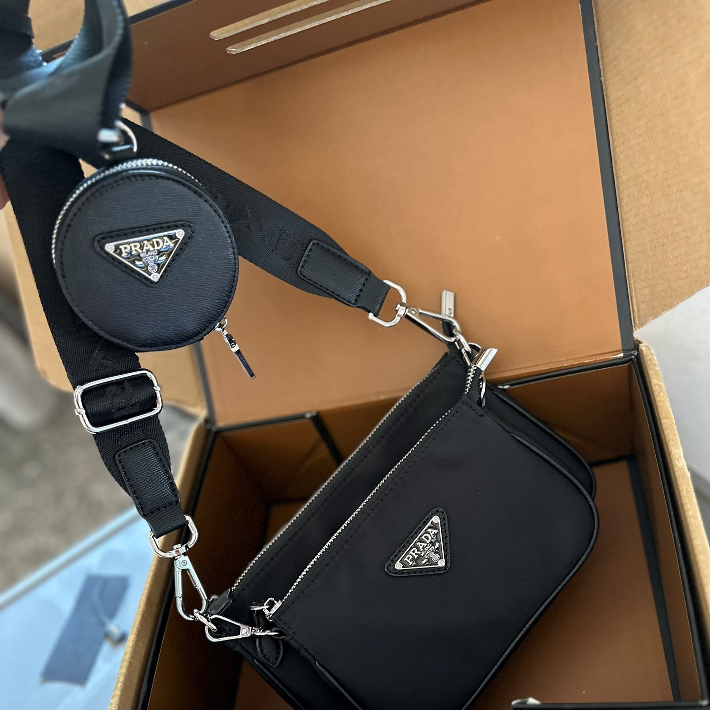 Re-Nylon Shoulder Bag