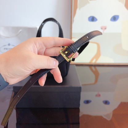 Leather mini bag