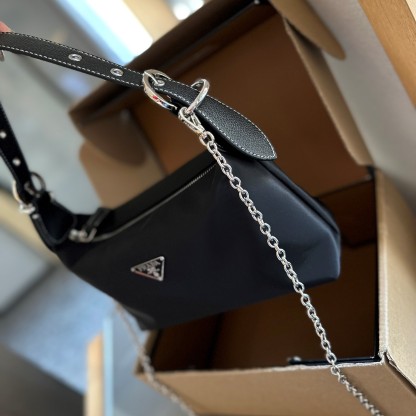 Re-Edition 2005 Re-Nylon and Saffiano mini bag